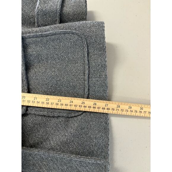 Guess Los Angeles Womens Small Gray Hooded Coat Toggle Closure Wool Blend Jacket - Picture 10 of 14